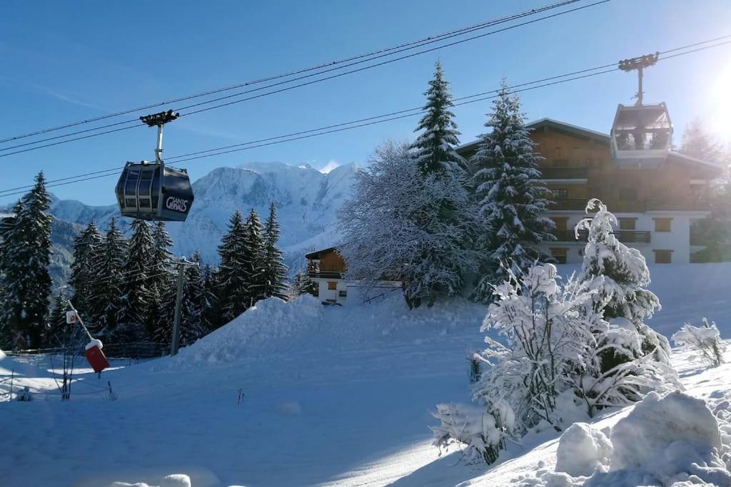 Studio Bettex 4P- Vue Mont-Blanc Сен-Жерве-ле-Бен Екстер'єр фото