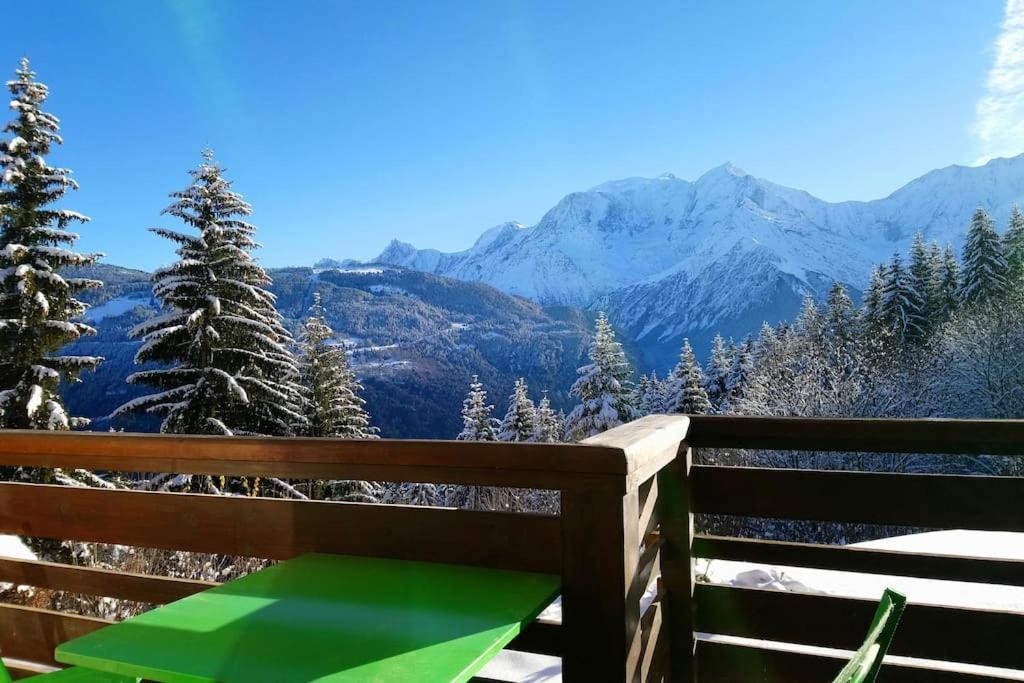 Studio Bettex 4P- Vue Mont-Blanc Сен-Жерве-ле-Бен Екстер'єр фото